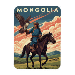 Imán Cazador de halcones en viaje a Mongolia