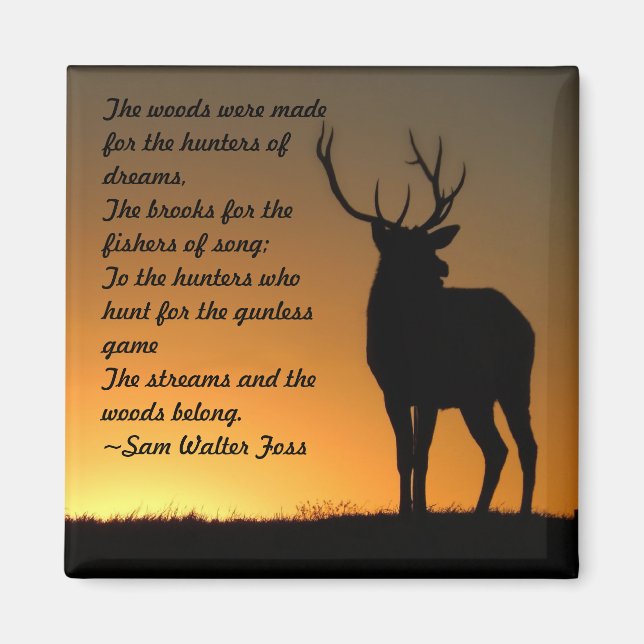 Imán Cazador de sueños (Frente)