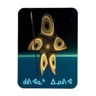 Imán Cazador inuit fractal