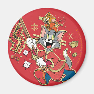 Imán Cazadores de luz de Tom y Jerry