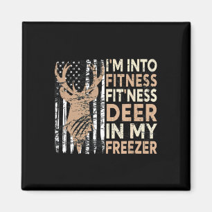 Imán Cazando, estoy en aptitud, deer Freezer Funny Hu
