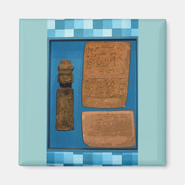 Imán CB de arte mexicano (Frente)