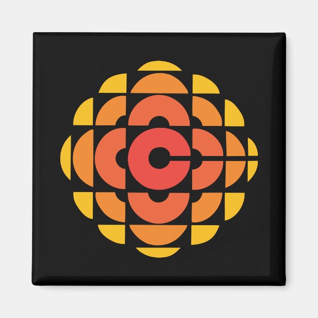 Imán CBC 1974 Logo Magnet (Frente)