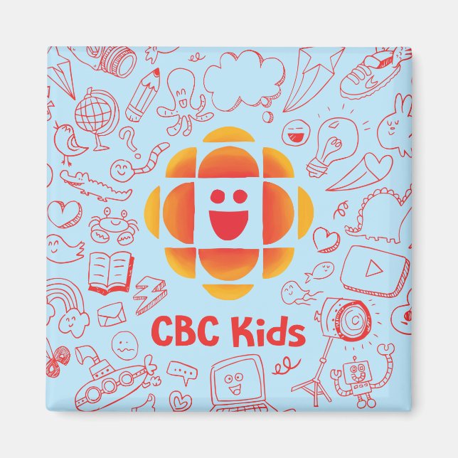 Imán CBC Kids Doodle Magnet (Frente)