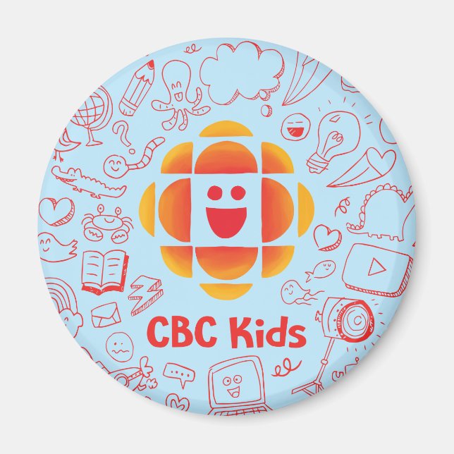 Imán CBC Kids Doodle Magnet (Frente)