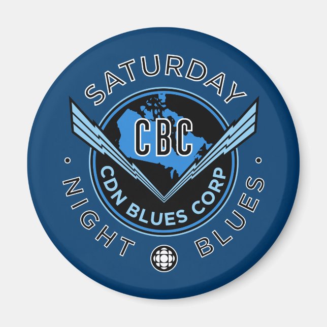 Imán CBC Saturday Night Blues (Frente)