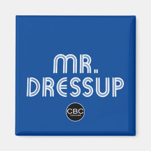 Imán CBC Sr Dressup Título Gráfico
