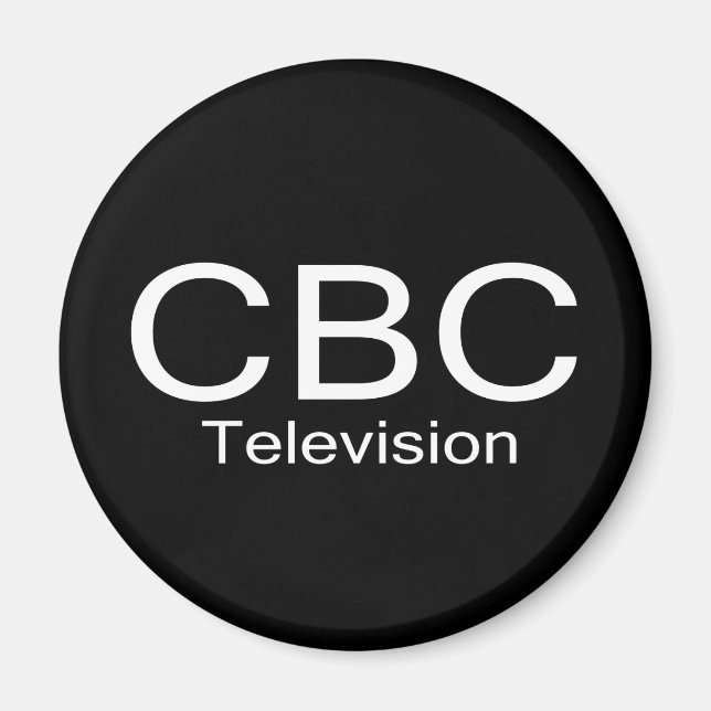 Imán CBC TV Alt Logo (Frente)