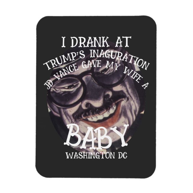 Imán CBP DHS FBI Rojo Blanco Azul Negro Blanco Verde 20 (Vertical)
