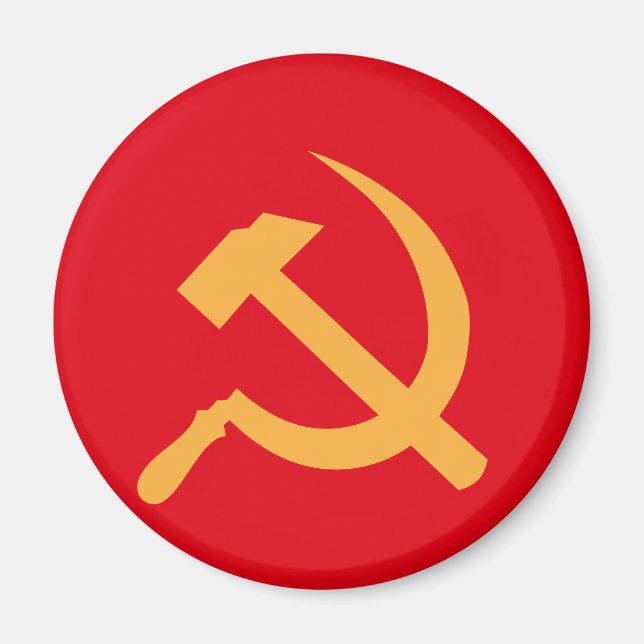Imán cccp ussr hammer and sickle (Frente)