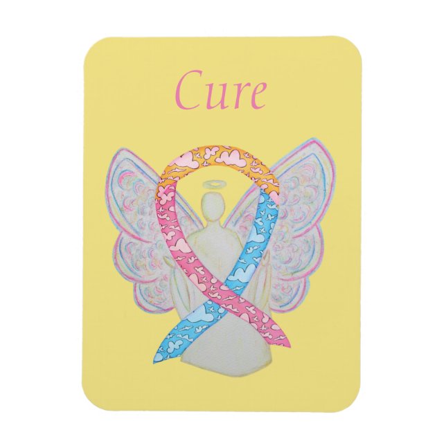 Imán CDH Awareness Ribbon Angel Personalizado Magnets d (Vertical)