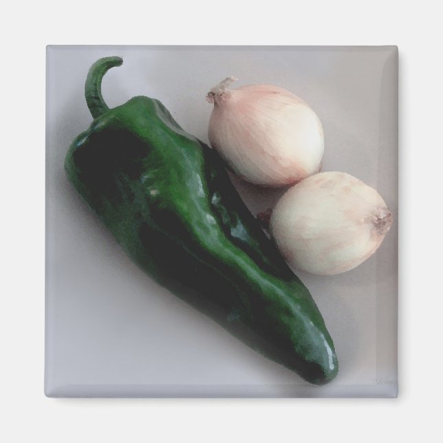 Imán Cebollas y Pepper (Frente)