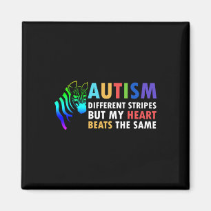 Imán Cebra cardíaca diciendo conciencia Inspiradora de 