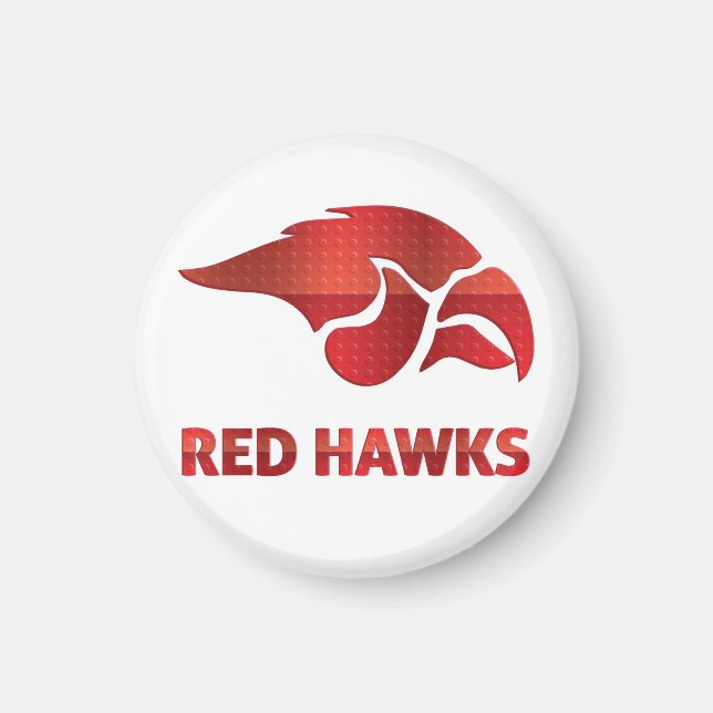 Imán Cedar Springs Red Hawks #5 (Frente)