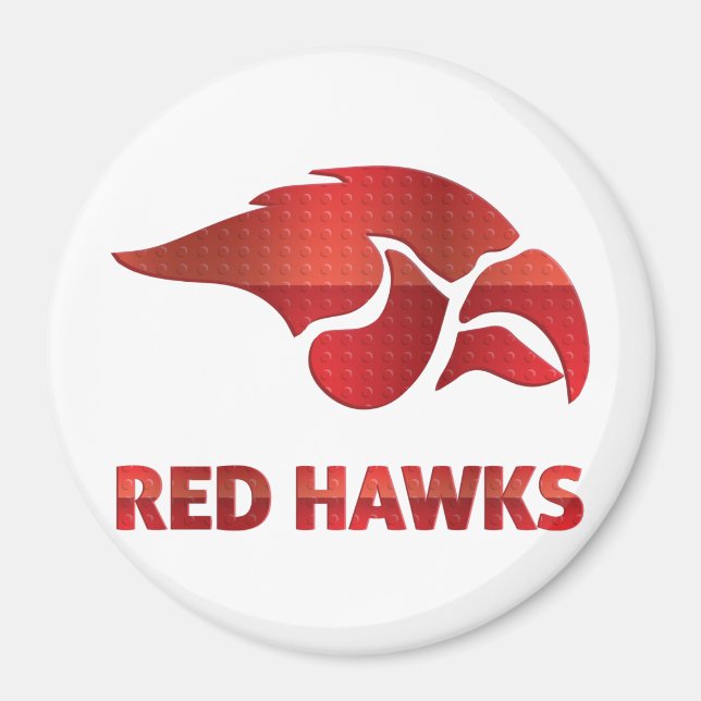 Imán Cedar Springs Red Hawks #5 (Frente)