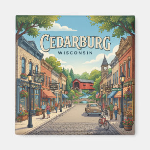 Imán Cedarburg, Wisconsin EE. UU.