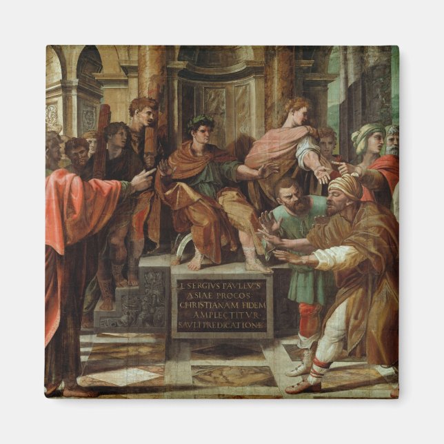 Imán Ceguera de Elymas (personalizado de Sistine Ch) (Frente)