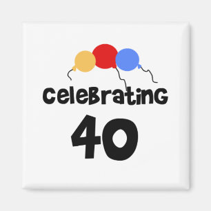 Imán Celebración de 40