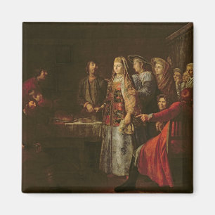 Imán Celebración del acuerdo de la boda, 1777