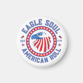 Imán Celebración del Día de la Independencia de Eagle S