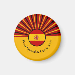 Imán Celebración del Día Nacional Español España Hispan