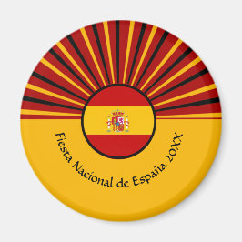 Imán Celebración del Día Nacional Español España Hispan