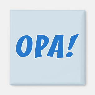 Imán Celebración del Griego de Opa