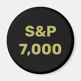 Imán Celebración del Índice de Bolsa de Nivel 7.000 de