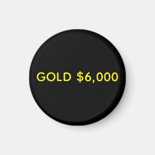 Imán Celebración del Mercado del Oro $6,000