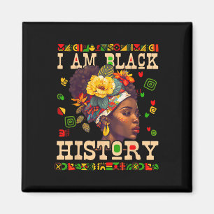 Imán Celebración del Mes de la Historia Negra Americano