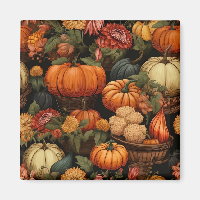 Imán Celebración del otoño (Frente)