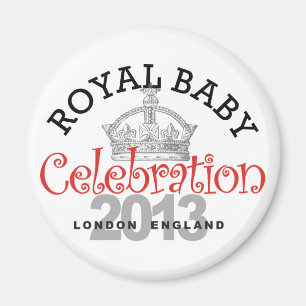 Imán Celebración real del bebé