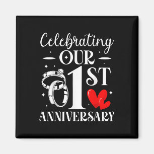 Imán Celebrando nuestro 1er aniversario de bodas 1 año
