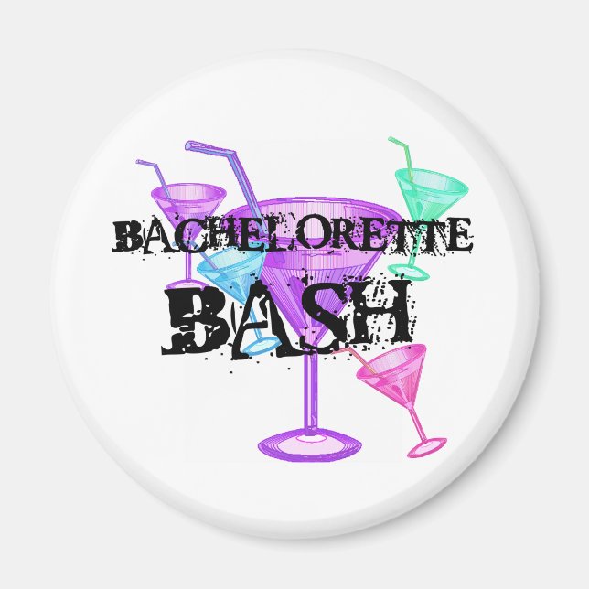 Imán Celebrar a Bachelorette Bash (Frente)
