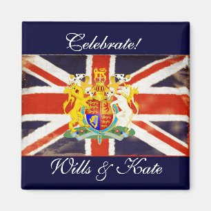 Imán Celebrar a Wills y Kate Keepsake Magnet