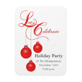 Imán Celebremos a los Navidades salven la fecha