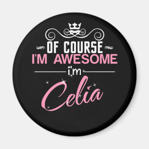 Imán Celia Por supuesto que soy increíble, soy Celia