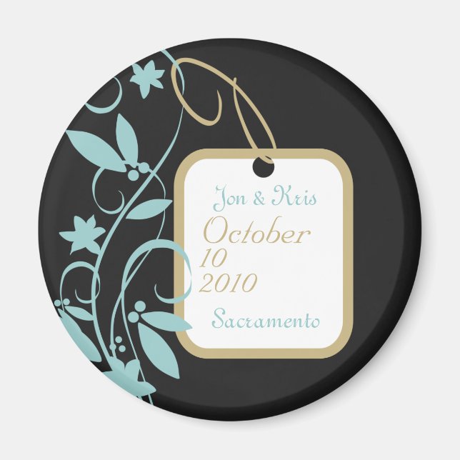 Imán Celia Save the Date Magnet (Frente)