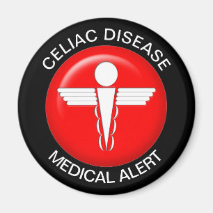 Imán Celiac Disease Medical Alert Magnet