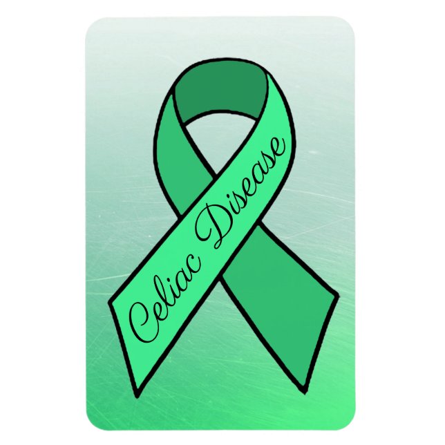 Imán Celiac Enfermedad Celiac Sensibilización Cinta Mag (Vertical)