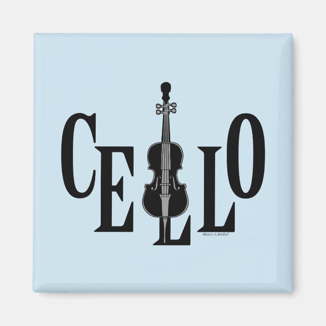 Imán Cello En Cello (Frente)