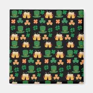 Imán Celta del día de San Patrick, cerveza irlandesa di