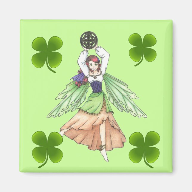 Imán Celtic Faerie Magnet (Frente)