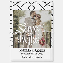 Imán Celtic Knot Wedding Save the Date Magnet