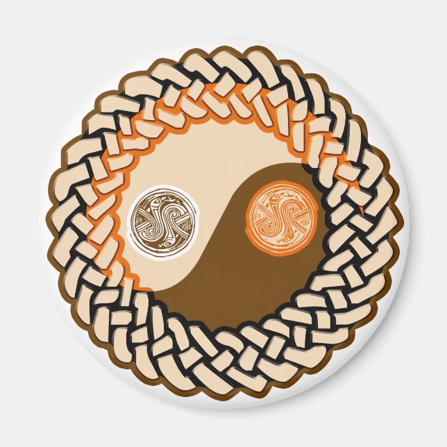 Imán Celtic Yin Yang (Frente)