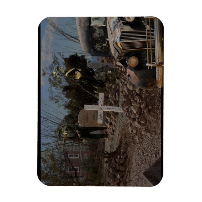 Imán Cementerio de Hauned en Tombstone (Vertical)