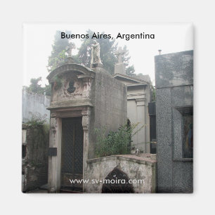 Imán Cementerio de Recoleta, Buenos Aires, la Argentina