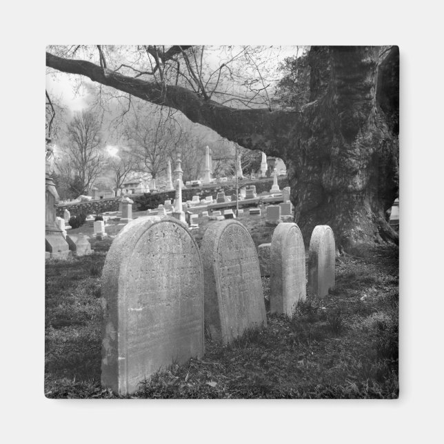 Imán cementerio tranquilo (Frente)