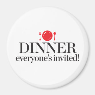 Imán Cena cada uno invitado