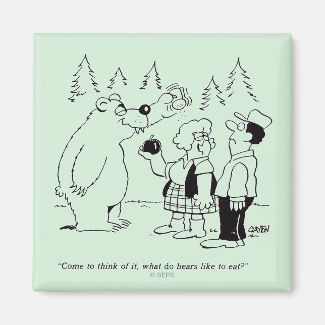 Imán Cena de Bears (Frente)